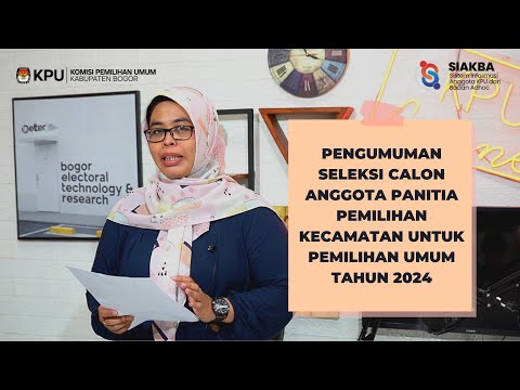 Video post from KPU KAB BOGOR.