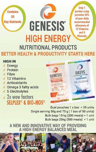 Photo post from Genesis Nutritional Products.