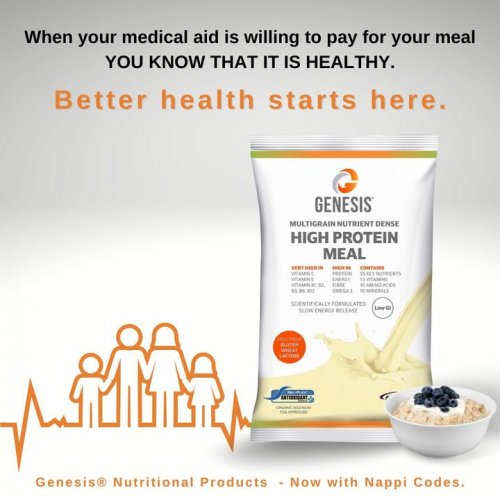 Photo post from Genesis Nutritional Products.