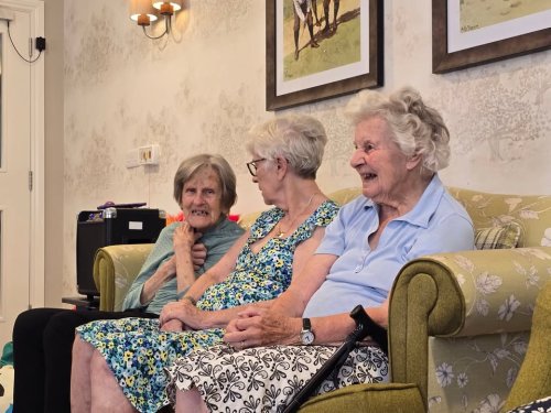 Carousel post from Dashwood Manor Care Home.