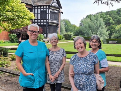Carousel post from Halecroft Grange Care Home.