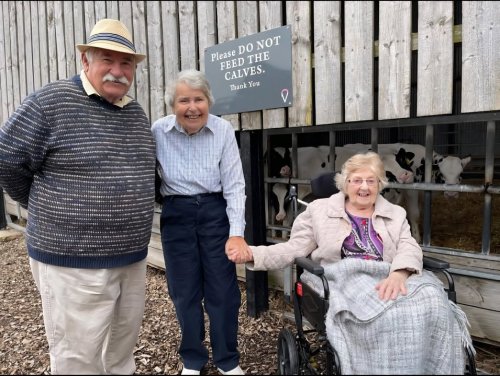 Carousel post from Halecroft Grange Care Home.