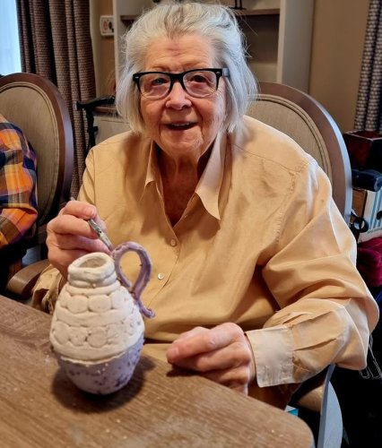 Carousel post from Heathlands House Care Home.
