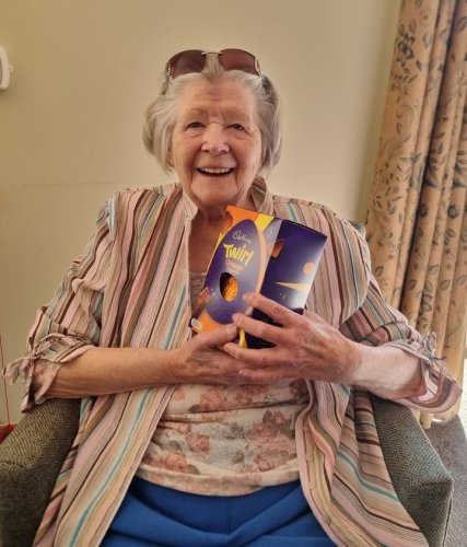 Carousel post from Heathlands House Care Home.