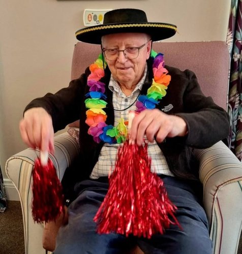 Carousel post from Heathlands House Care Home.