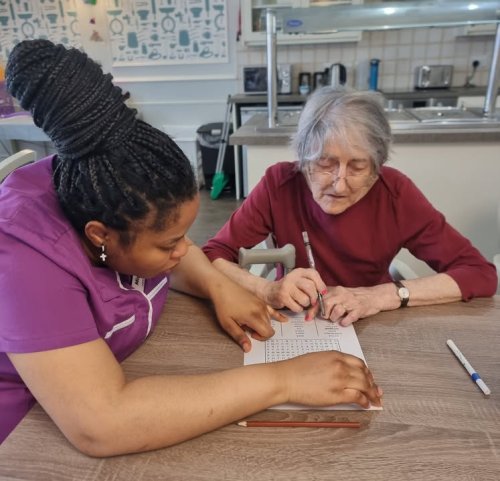 Carousel post from Heathlands House Care Home.