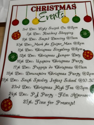 Photo post from Stanley Park Care Home.