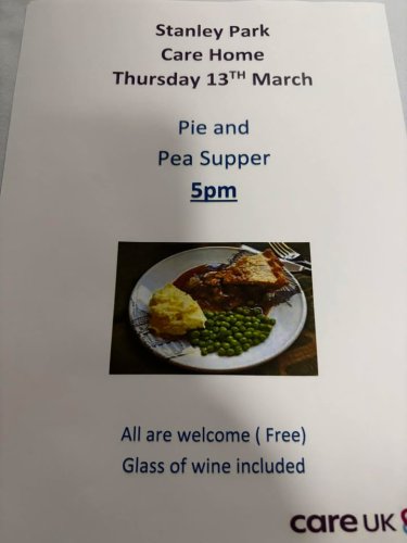 Photo post from Stanley Park Care Home.
