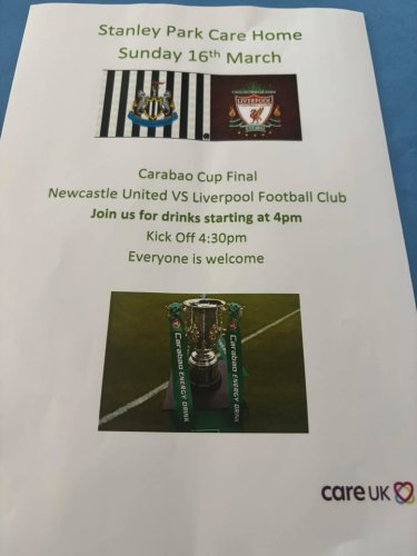 Photo post from Stanley Park Care Home.