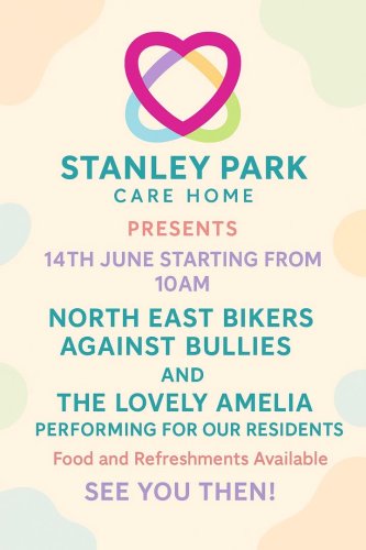 Photo post from Stanley Park Care Home.