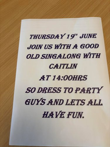 Photo post from Stanley Park Care Home.