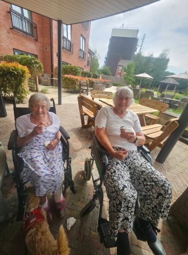 Carousel post from Oakfield Croft care home.