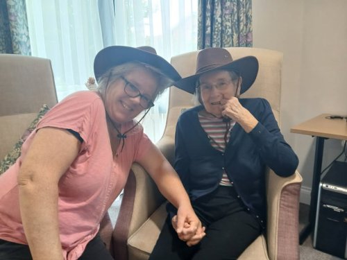 Carousel post from Oakfield Croft care home.