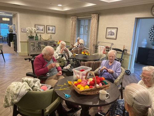 Carousel post from Llys Cyncoed Care Home.