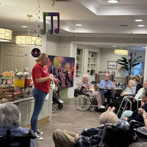 Carousel post from Llys Cyncoed Care Home.