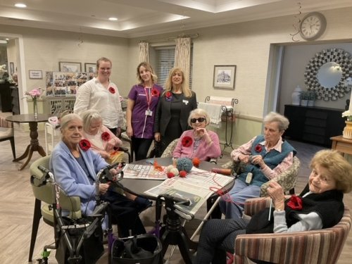 Carousel post from Llys Cyncoed Care Home.