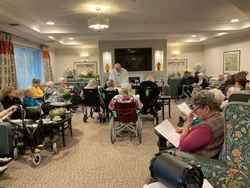 Photo post from Llys Cyncoed Care Home.