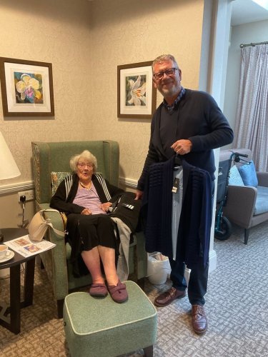 Carousel post from Llys Cyncoed Care Home.