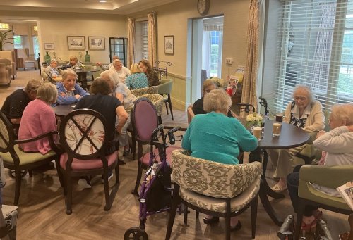 Carousel post from Llys Cyncoed Care Home.