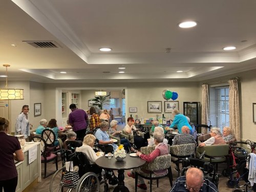 Carousel post from Llys Cyncoed Care Home.