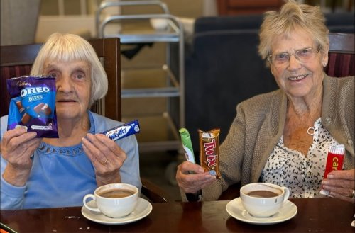 Carousel post from Metchley Manor Care Home.