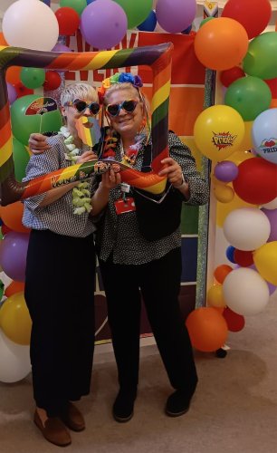 Carousel post from Foxland Grange Care Home.