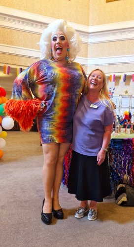 Carousel post from Foxland Grange Care Home.