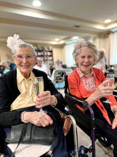 Carousel post from Foxland Grange Care Home.