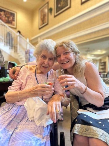 Carousel post from Foxland Grange Care Home.