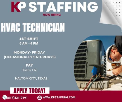 Photo post from KP Staffing Agency (Fort Worth Branch).