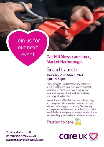Photo post from Oat Hill Mews Care Home.