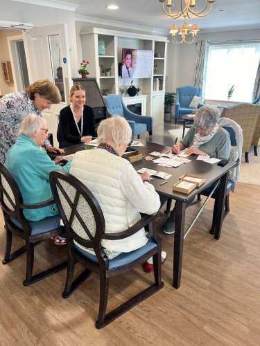 Carousel post from Oat Hill Mews Care Home.