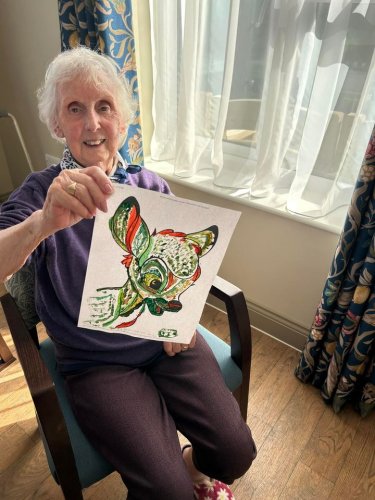 Carousel post from Oat Hill Mews Care Home.