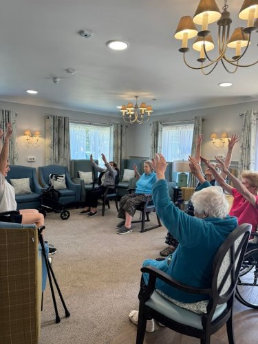 Carousel post from Oat Hill Mews Care Home.