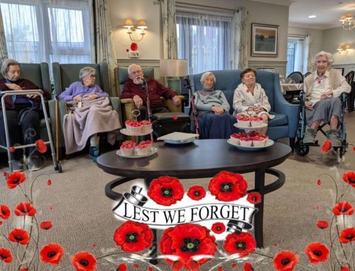 Carousel post from Oat Hill Mews Care Home.