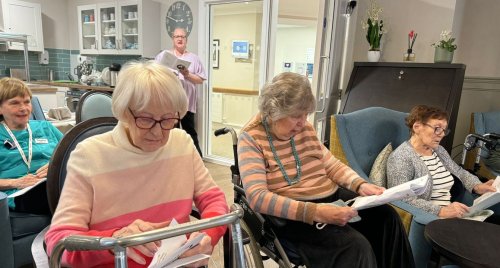 Carousel post from Oat Hill Mews Care Home.