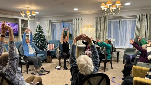 Carousel post from Oat Hill Mews Care Home.