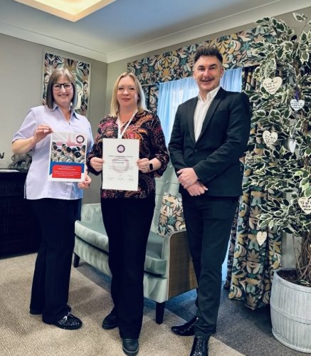 Carousel post from Oat Hill Mews Care Home.