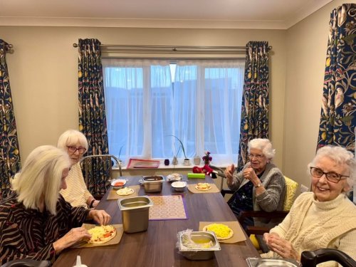 Carousel post from Oat Hill Mews Care Home.