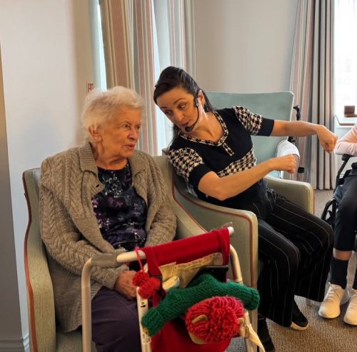 Carousel post from Oat Hill Mews Care Home.
