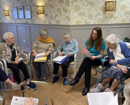 Carousel post from Oat Hill Mews Care Home.