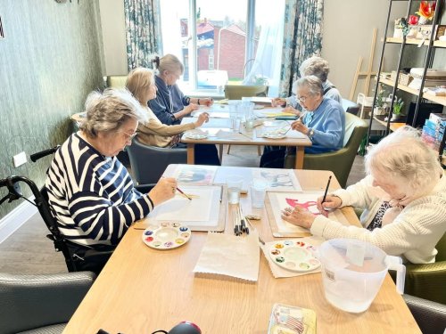 Carousel post from Oat Hill Mews Care Home.