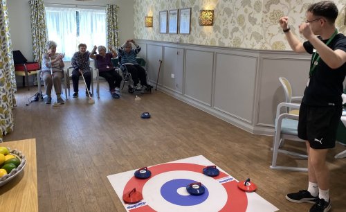 Carousel post from Oat Hill Mews Care Home.