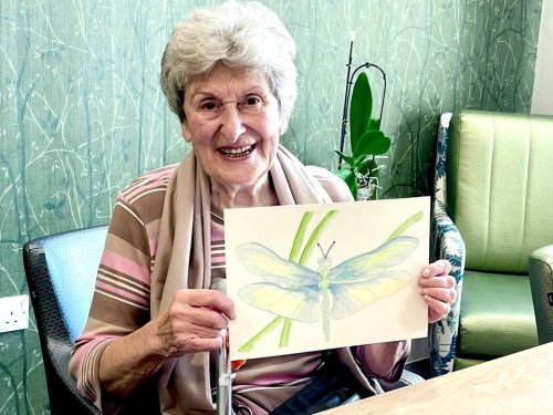Carousel post from Oat Hill Mews Care Home.