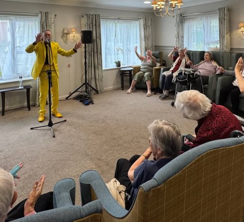 Carousel post from Oat Hill Mews Care Home.