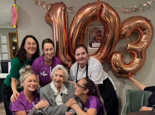 Carousel post from Oat Hill Mews Care Home.
