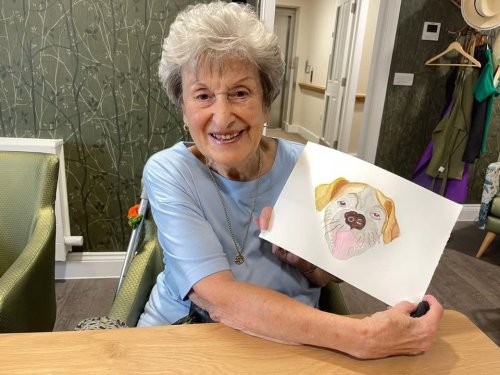 Carousel post from Oat Hill Mews Care Home.