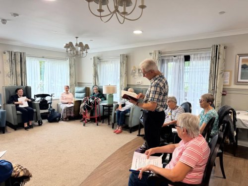 Carousel post from Oat Hill Mews Care Home.