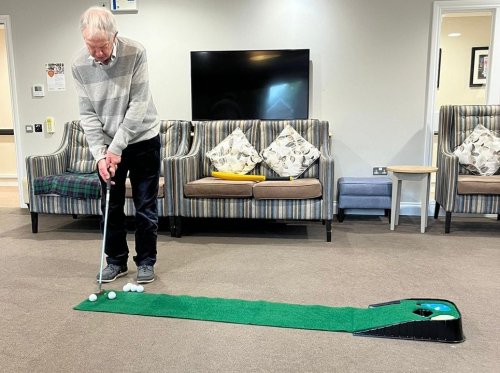 Carousel post from Salisbury Manor Care Home.