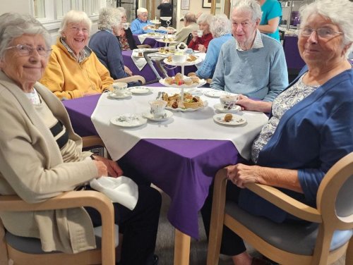 Carousel post from Salisbury Manor Care Home.